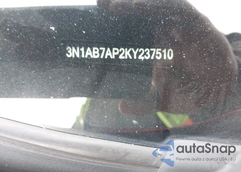 2019 Nissan Sentra Sv из США, поврежденный, VIN 3N1AB7AP2KY237510